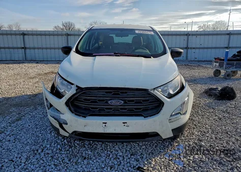 2020 Ford Ecosport S from USA, damaged, VIN MAJ6S3FL6LC356422